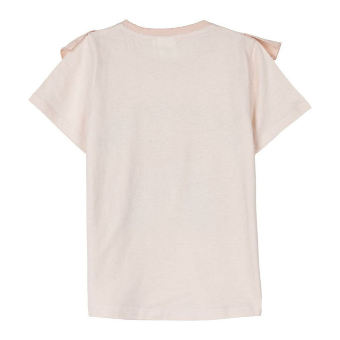 Tricou cu Mânecă Scurtă pentru Copii Peppa Pig Roz deschis