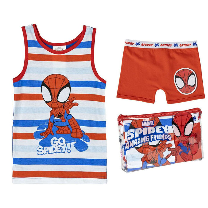 Pijama Infantil Spidey Roșu