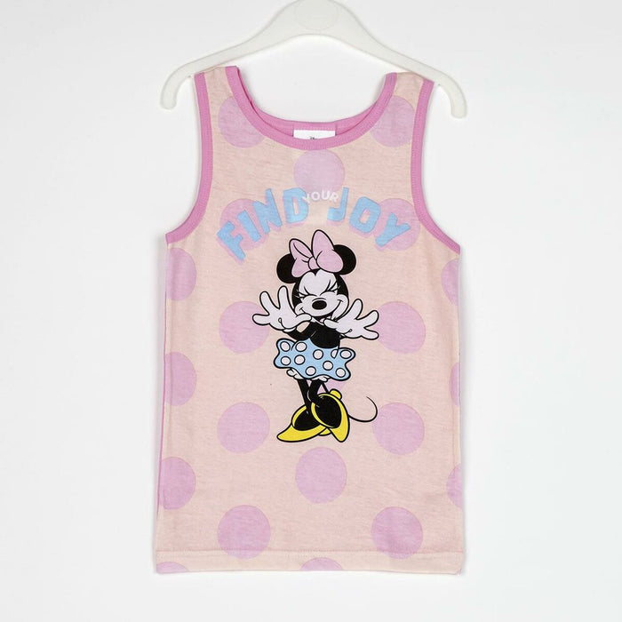Pijama Infantil Minnie Mouse Roz