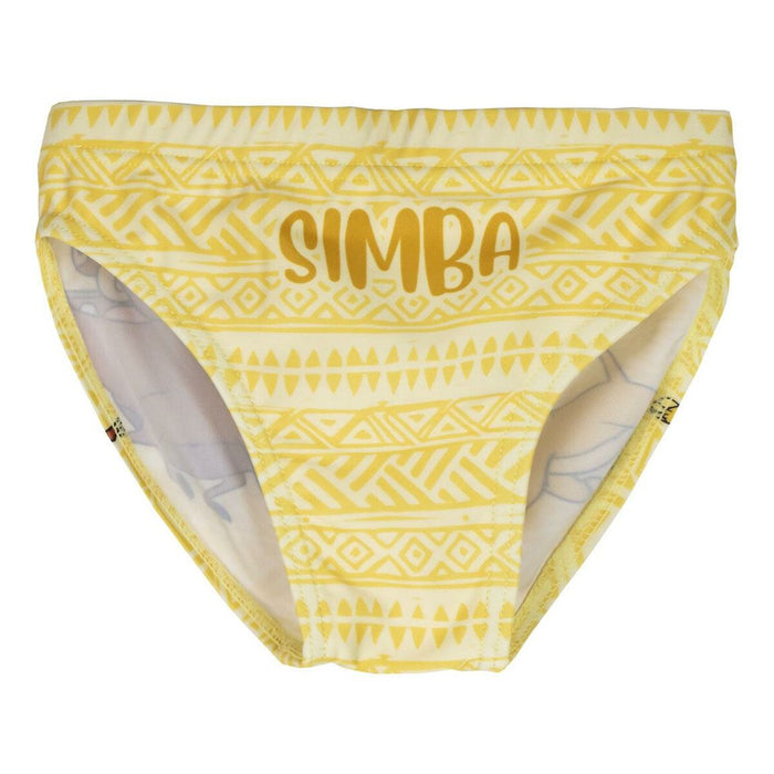 Costum de Baie Copii The Lion King Galben