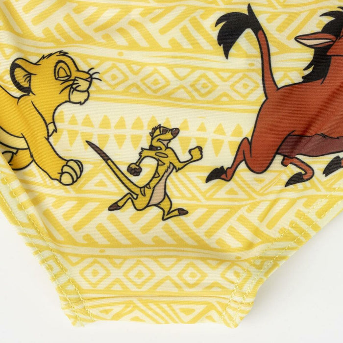 Costum de Baie Copii The Lion King Galben