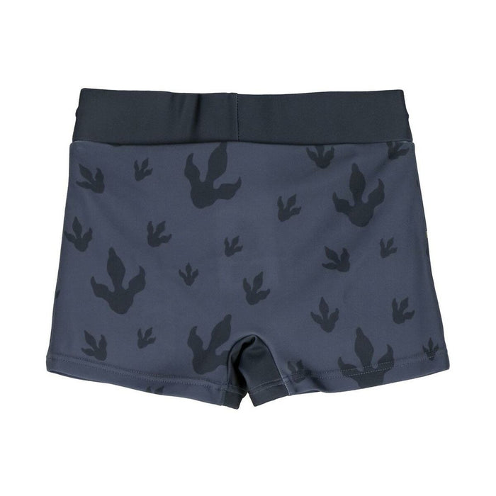 Costumul de Baie Boxer Pentru Copii Jurassic Park Gri închis