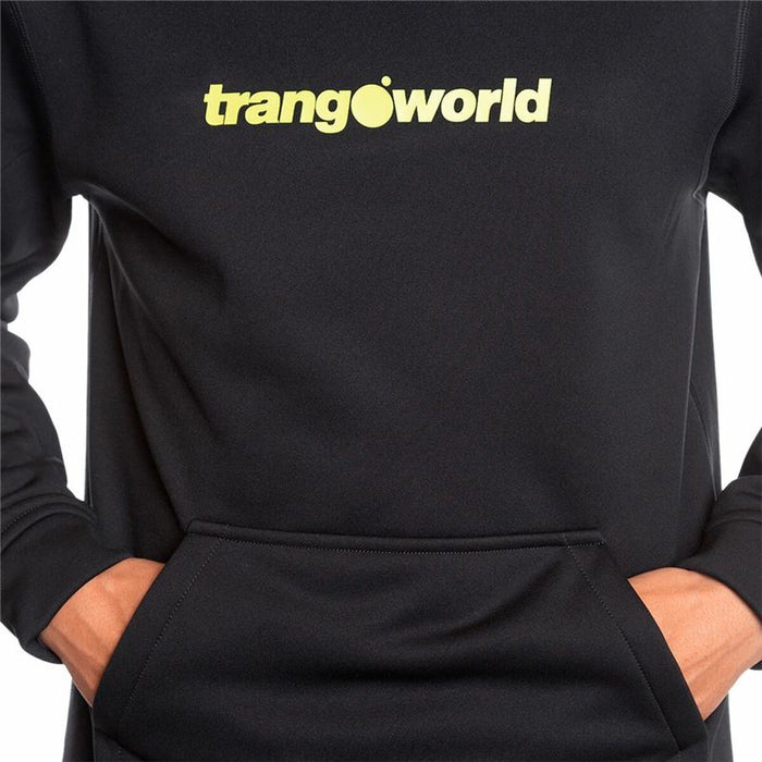 Hanorac cu Glugă Bărbați Trangoworld Login Negru