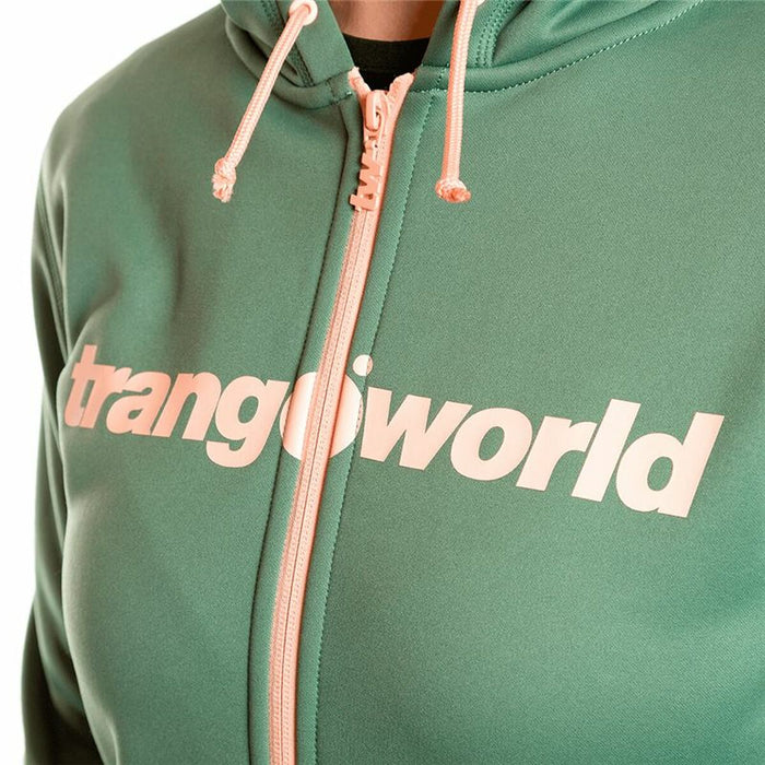 Jachetă Sport de Damă Trangoworld Liena Cu husă Verde