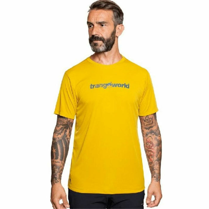 Tricou cu Mânecă Scurtă Bărbați Trangoworld Cajo Th Galben