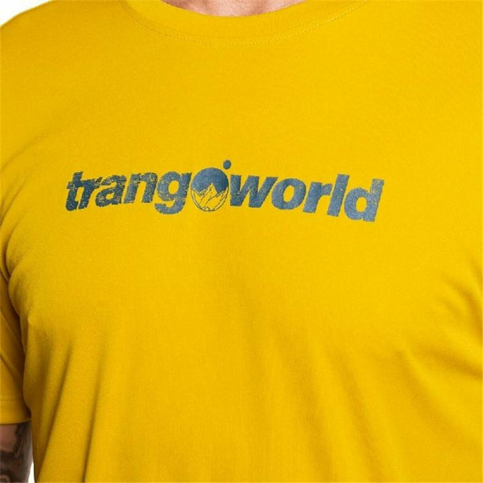 Tricou cu Mânecă Scurtă Bărbați Trangoworld Cajo Th Galben