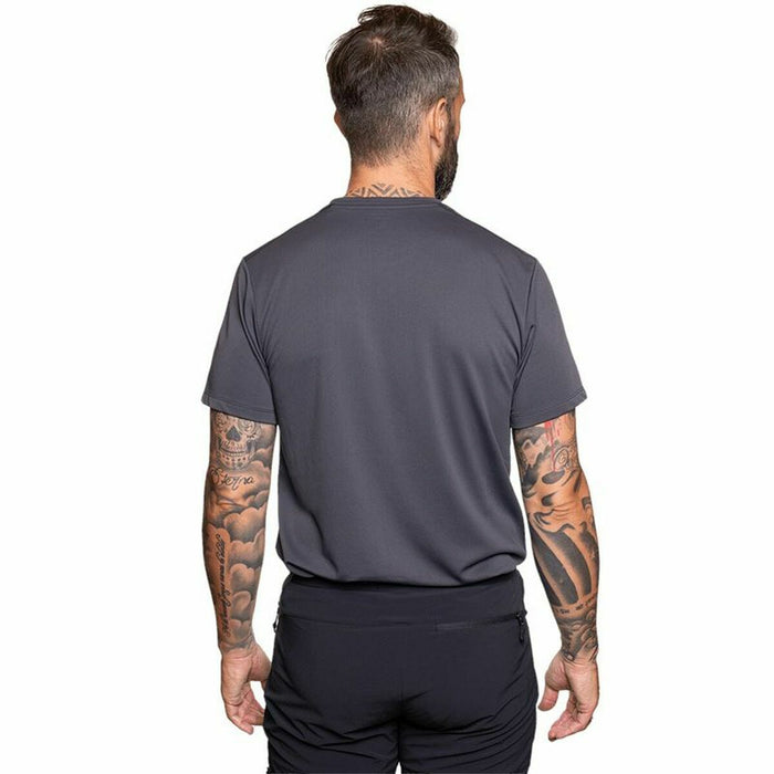 Tricou cu Mânecă Scurtă Bărbați Trangoworld Ovre Gri