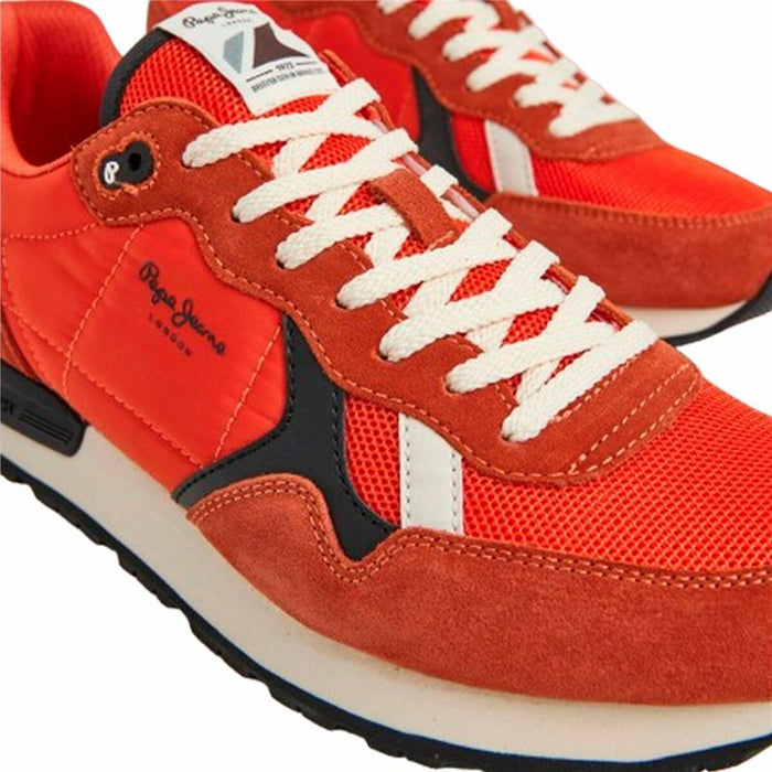 Încălțăminte Sport Bărbați Pepe Jeans Brit Heritage Roșu