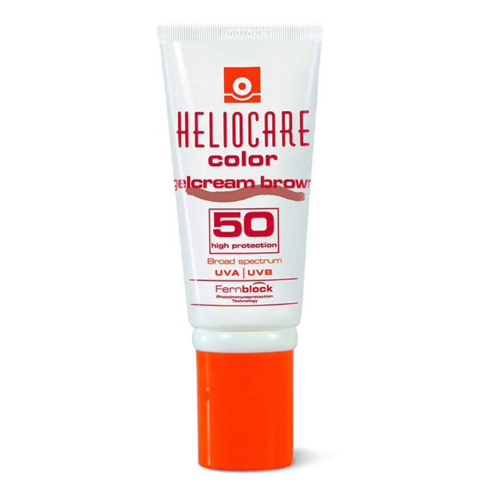 Cremă Hidratantă cu Culoare Color Gelcream Heliocare SPF50 Spf 50