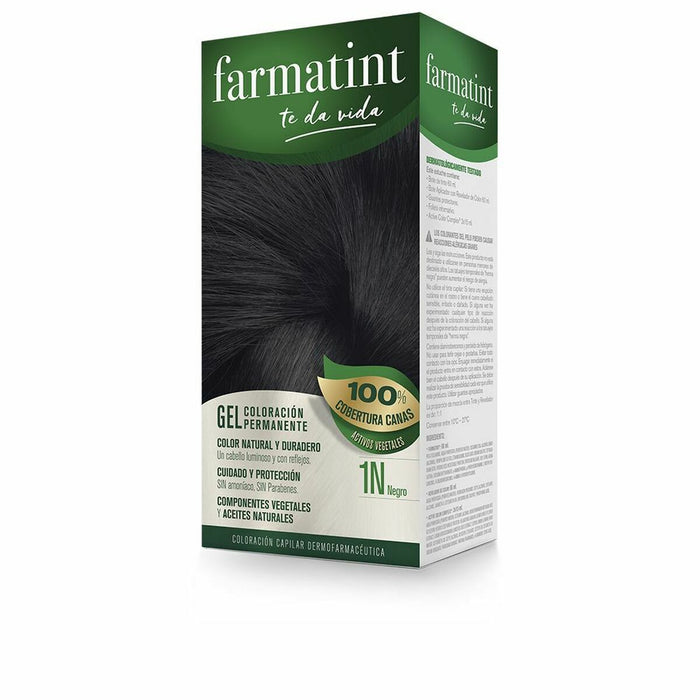 Vopsea Permanentă Farmatint 1n-Negro Gel