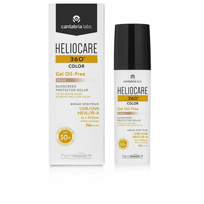 Protector Solar Colorat Heliocare Color Bronzant Bej 50 ml
