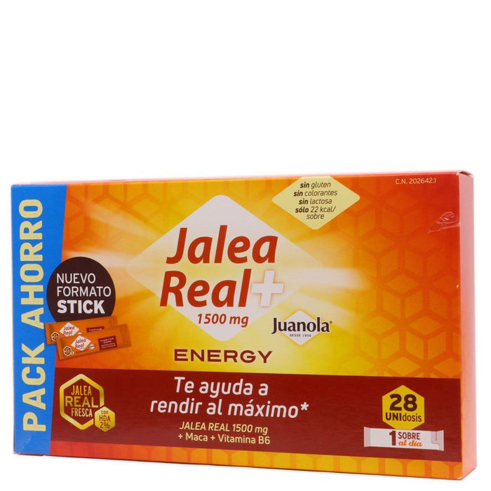 lăptișor de matcă Juanola Energy 28 plicuri