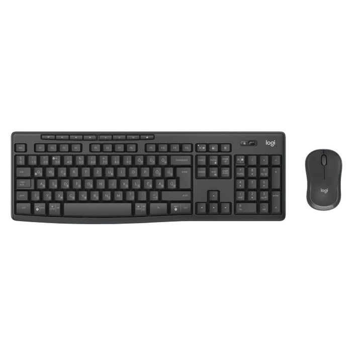 Tastatură și Mouse Logitech MK370 Grafit Qwerty hebreo