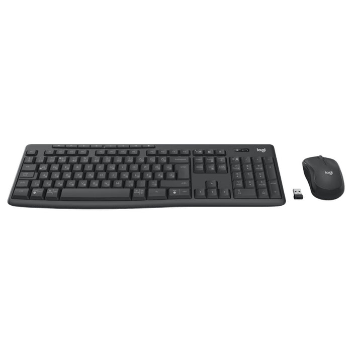Tastatură și Mouse Logitech MK370 Grafit Qwerty hebreo
