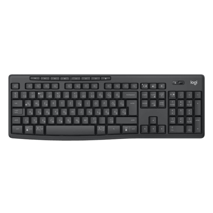Tastatură și Mouse Logitech MK370 Grafit Qwerty hebreo