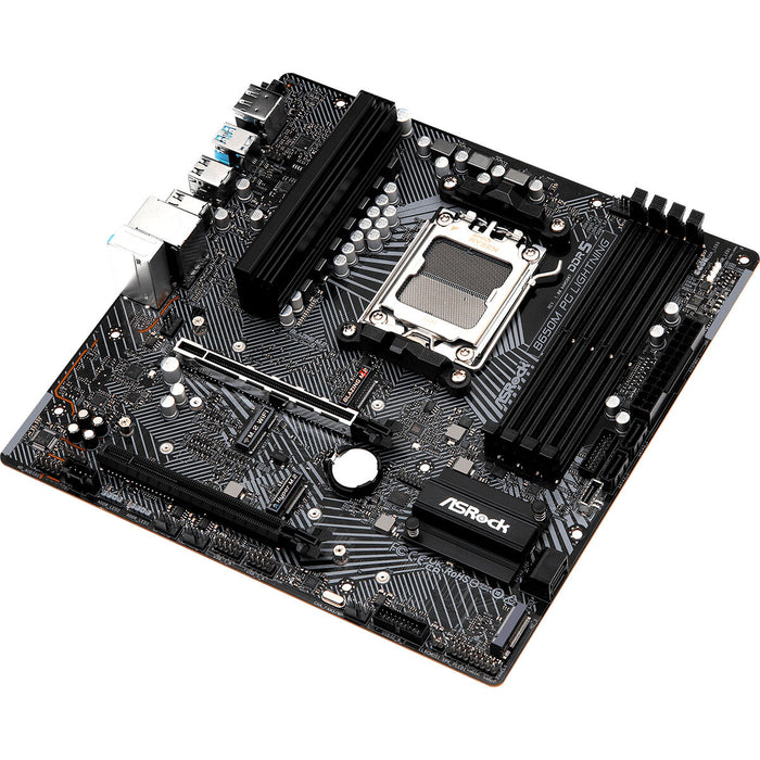 Placă de Bază ASRock B650M PG LIGHTNING AMD AMD B650 AMD AM5