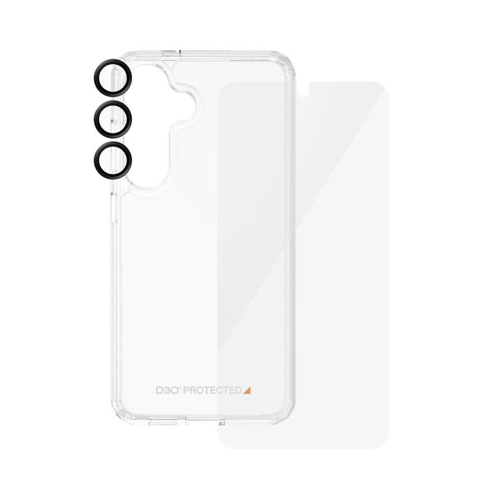 Husă pentru Mobil Panzer Glass B1210+7350 Transparent Galaxy S24
