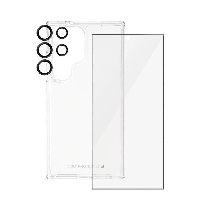 Husă pentru Mobil Panzer Glass B1212+7352 Transparent Galaxy S24 Ultra