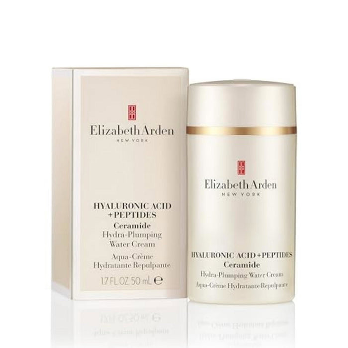 Cremă de față Elizabeth Arden Hyaluronic Acid + Peptides Ceramide, hidratantă, cu efect de volumizare, 50 ml