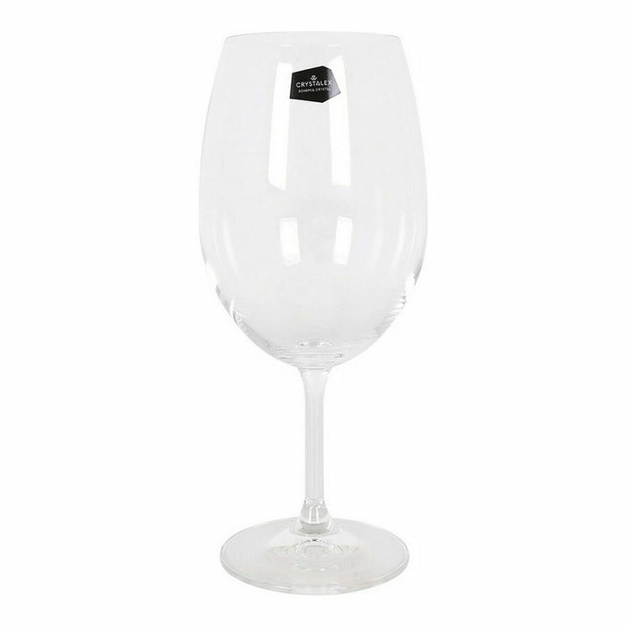 Pahar de vin Crystalex Lara Transparent Geam (6 Unități) (8 Unități) (540 cc)