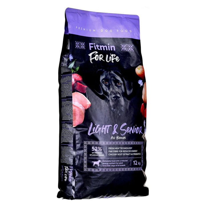 Nutreț Fitmin Light & Senior Adult Vițel Păsări Porc 12 kg