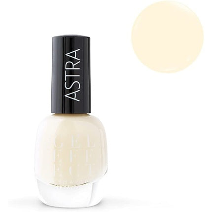 Lac de unghii Astra Make-Up Expert Gel Effect 62 Banana Pudding, nuanță crem