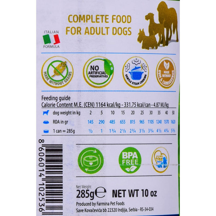 Hrană umedă Farmina Afine Carne de oaie 285 g