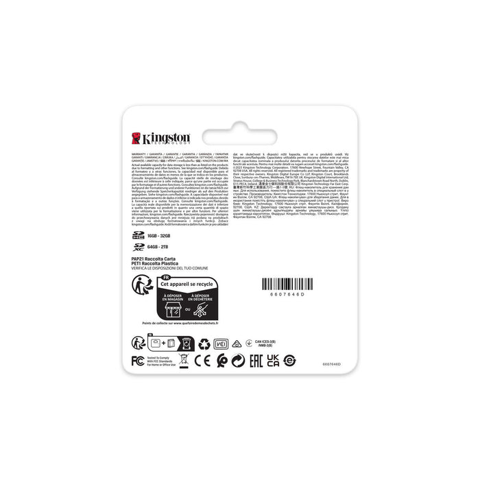 Card de Memorie SDXC Kingston SDR2V6/128GB 128 GB
