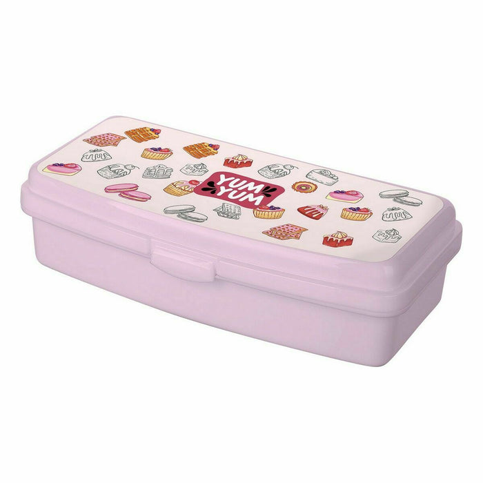 Cutie pentru prânz Titiz Multicolor 20,5 x 9,5 x 5,6 cm (12 Unități)