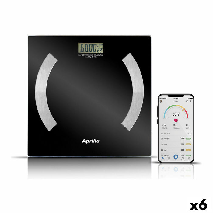 Cântar Digital cu Bluetooth Aprilla (6 Unități)