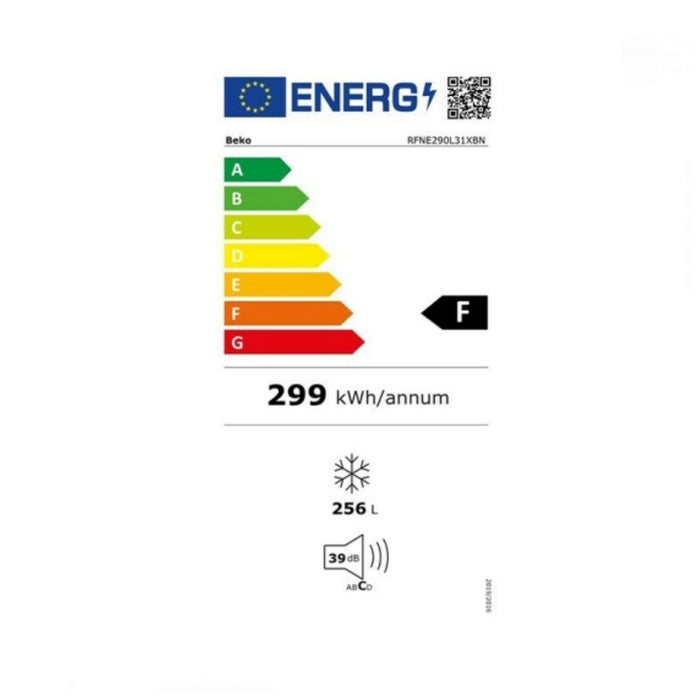 Congelator BEKO RFNE290L31XBN Oțel (171,4 x 59,5 cm)