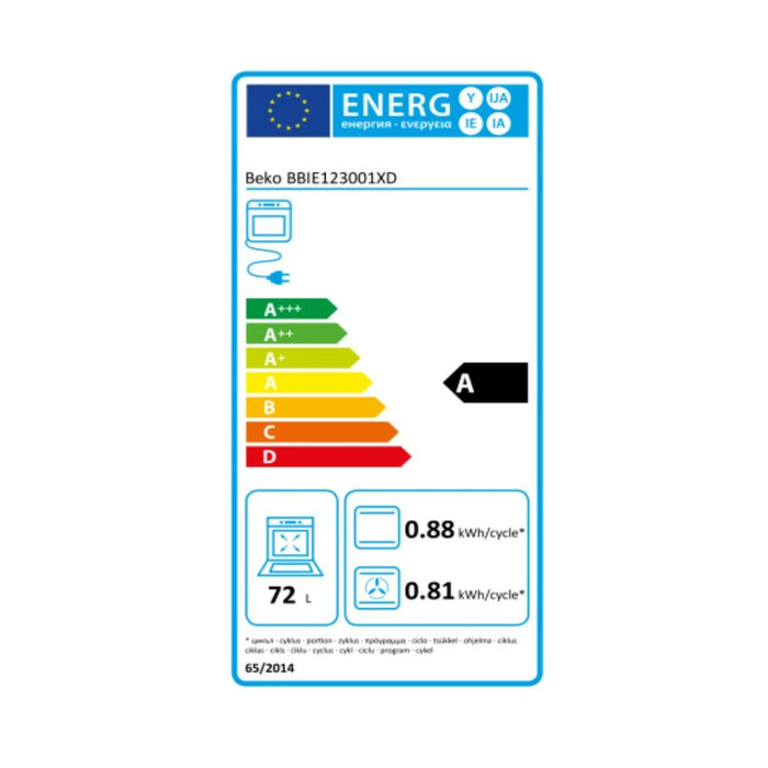 Cuptor Polivalent BEKO BBIE123001XD 2400W A