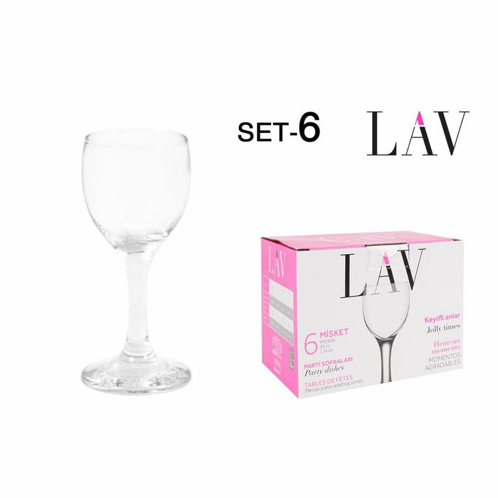 Set de pahare LAV Misket (4 Unități)