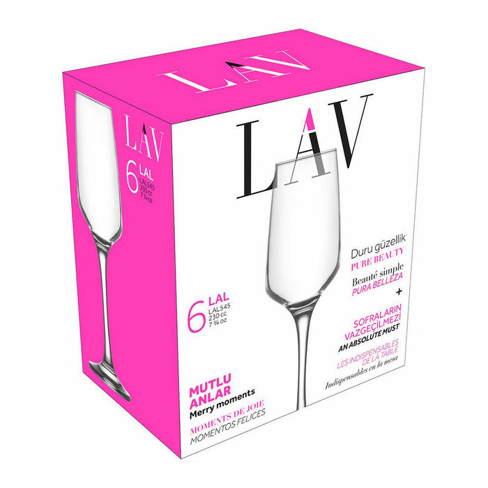 Set de pahare LAV LAL 230 cc (6 pcs)