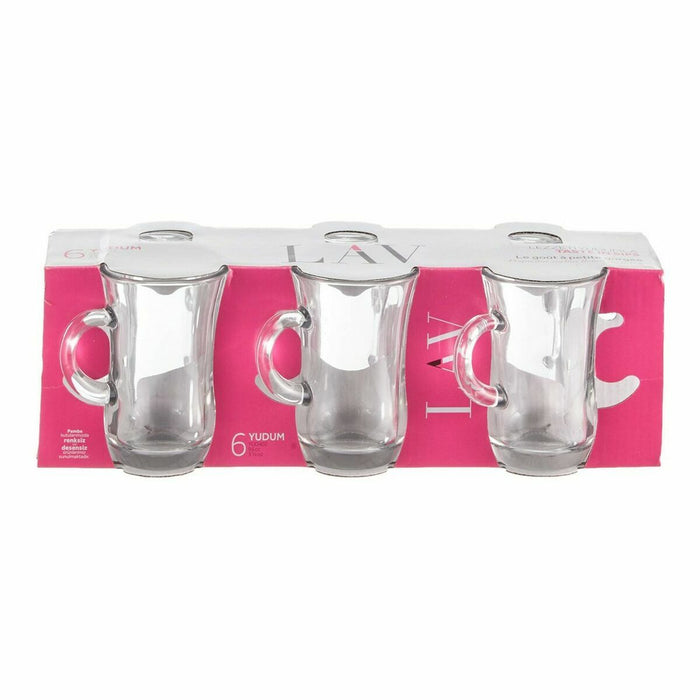 Set de pahare LAV Yudum 105 ml 6 Piese (12 Unități)