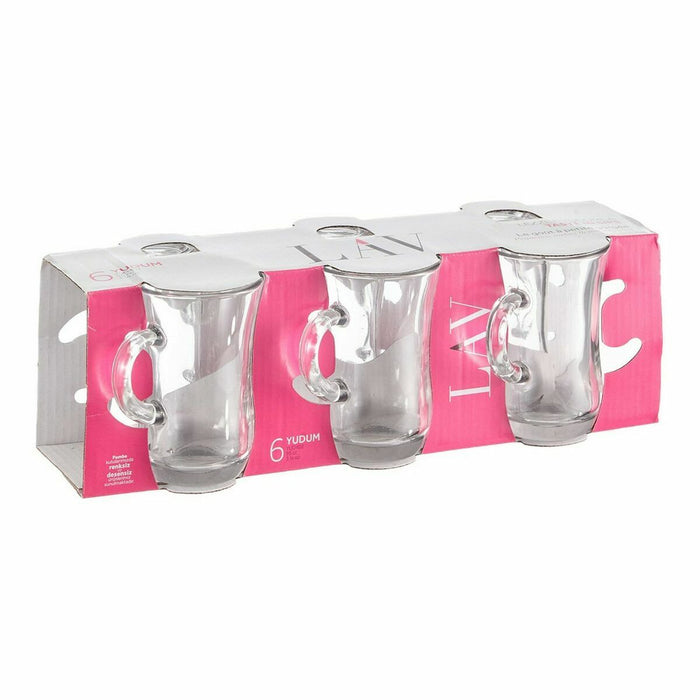 Set de pahare LAV Yudum 105 ml 6 Piese (12 Unități)
