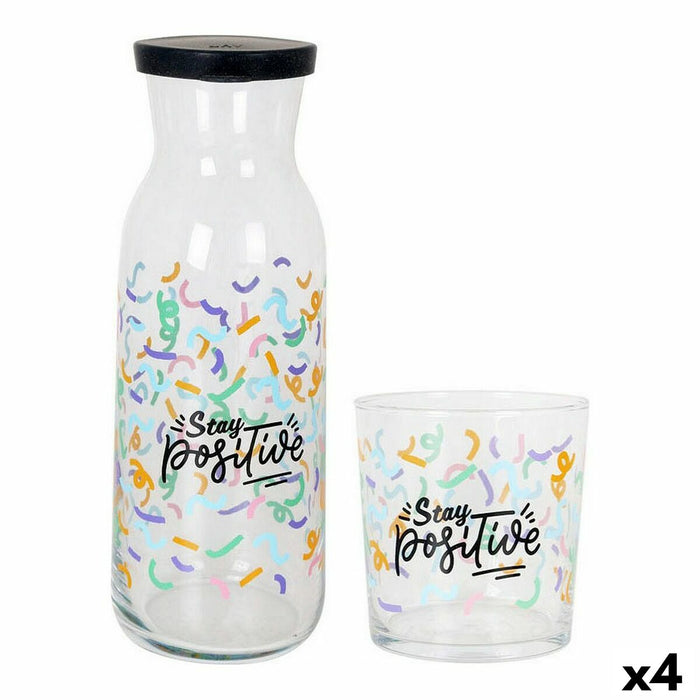 Set de pahare LAV Positive Sticlă (de pus lichide) Geam 7 Piese (4 Unități) (7 pcs)
