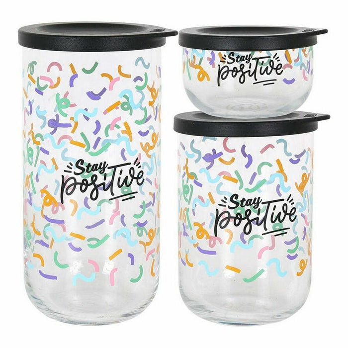 Set de 3 tuburi LAV Positive Geam 3 Piese (6 Unități)