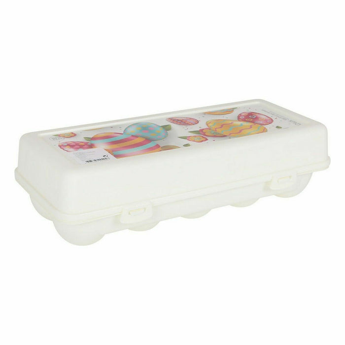 Recipient pentru ouă Qlux Plastic 25,5 x 10,5 x 6,5 cm (15 Unități)