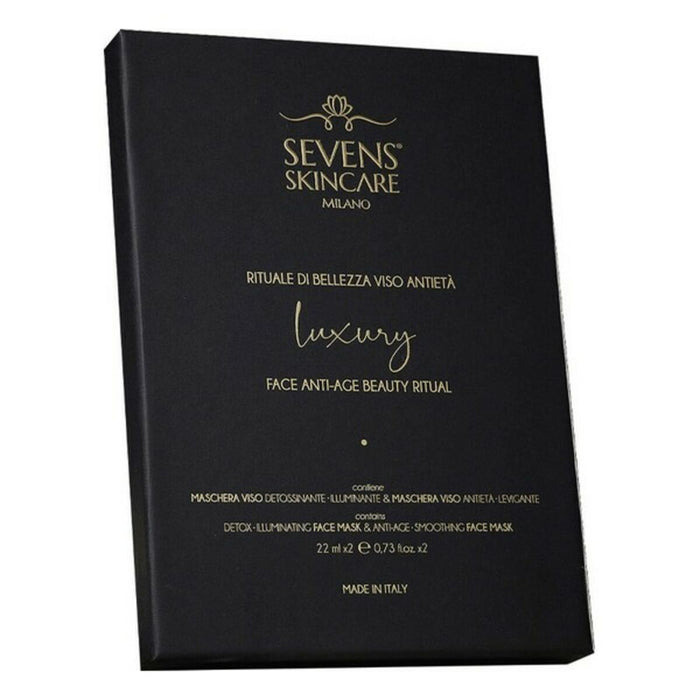 Set de Cosmetică Femei Ritual de Belleza Sevens Skincare Ritual De Beleza Facial Lujo Antiedad 2 Piese (2 pcs)