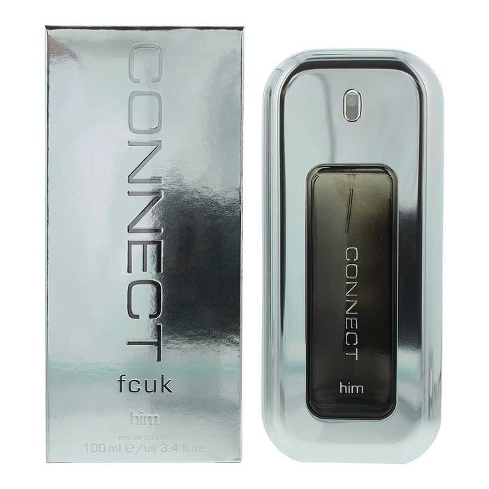Apă de toaletă Fcuk Connect, pentru bărbați, 100 ml
