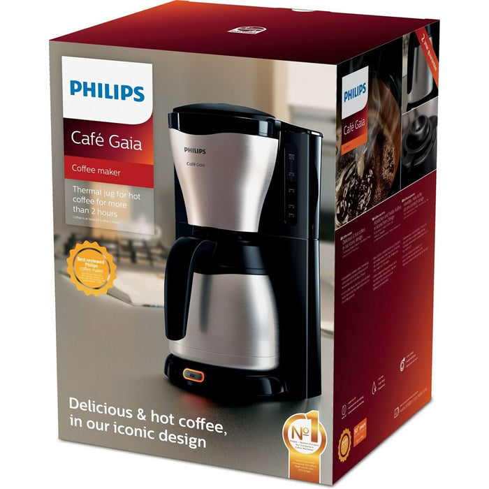 Cafetieră cu Filtru Philips HD7548/20 Negru metalic 1000 W 1,2 L
