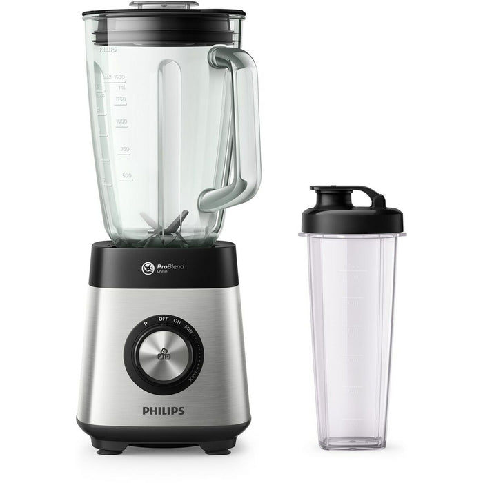 Mixer cu Pahar Philips 5000 series HR3573/90 metalic 1000 W 2 L