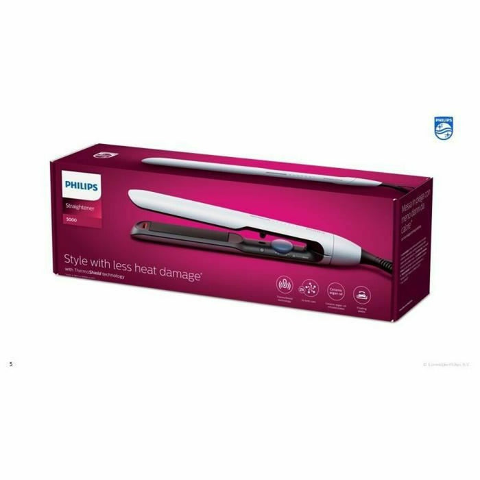 Placă de Păr Philips BHS520/00 Alb Negru Negru/Alb