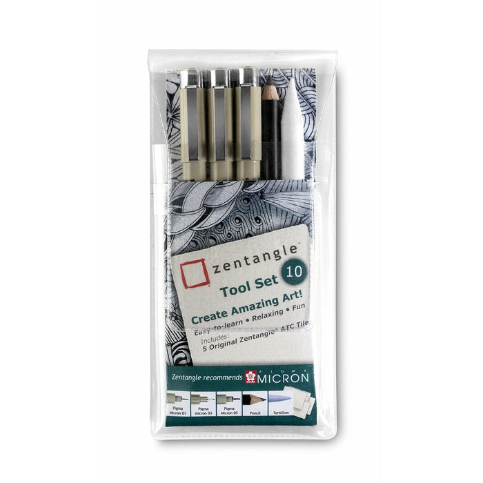 Set pentru desen Talens Sakura Zentangle (10 Unități)