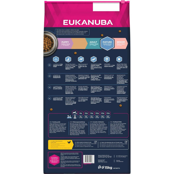 Nutreț Eukanuba MATURE Adult Pui 15 kg