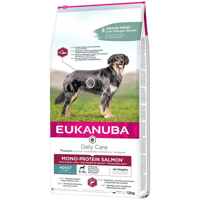 Nutreț Eukanuba Daily Care Adult Somon 12 kg
