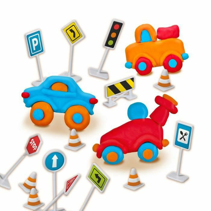 Joc de Plastilină SES Creative Traffic Fara gluten