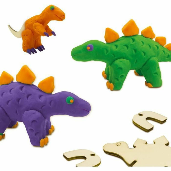 Joc de Plastilină SES Creative Dinosaurs Fara gluten