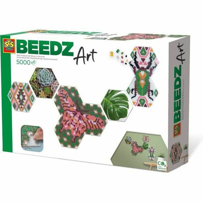 Mozaic SES Creative Beedz Art - Hex tiles Botánica (FR)